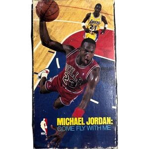 Rare Michael Jordan “Come Fly With Me” Vintage 90s VHS Tape Chicago Bulls Tape